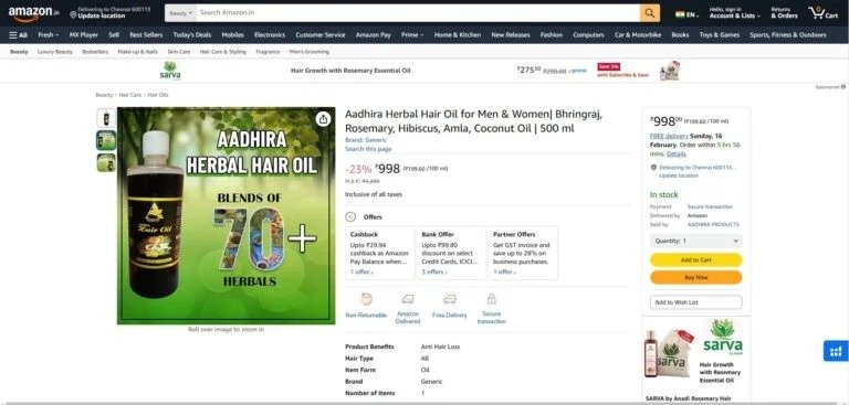 Ecommerce Portfolio 3